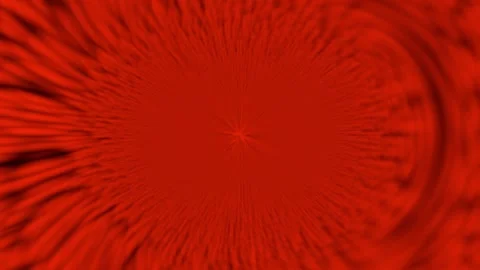 Abstract red organic patterns bloom with cinematic motion in a dark void Stock Footage 341688827