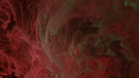 Abstract red paint on the dark background 2 Stock Footage 85843503