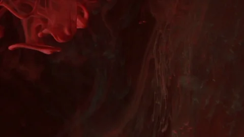 Abstract red paint on the dark background 3 Stock Footage 85843505