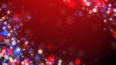 Abstract Red Particle Field Loop (4K) Stock Footage 201523537