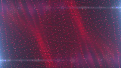Abstract Red Particle Looped Background 08 스톡 동영상 107687005