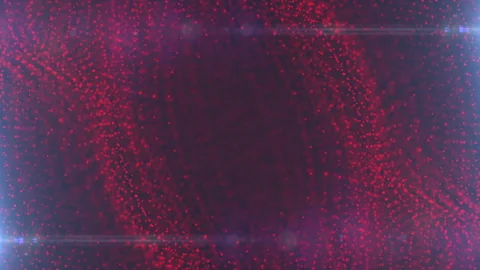 Abstract Red Particle Looped Background 09 스톡 동영상 107687050