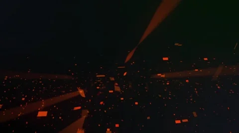 Abstract red particles background Stock Footage 48363760