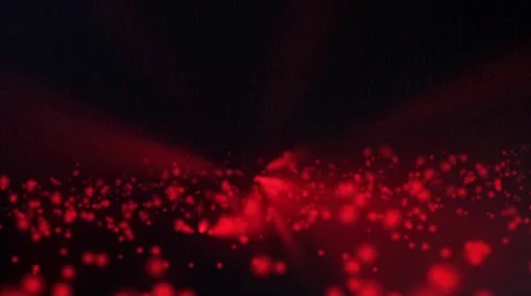 Abstract red particles background. Stock Footage 48363800