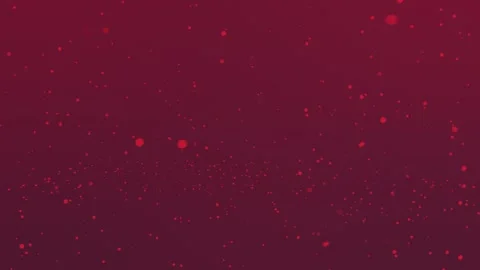 Abstract Red Particles Floating in Dark Space, 4K Seamless Loop Stock Footage 330126837