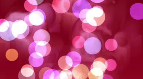 Abstract red Particles Stock Footage 12731292
