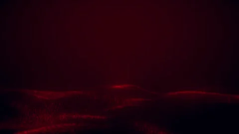 Abstract red particles Vidéo 290106007