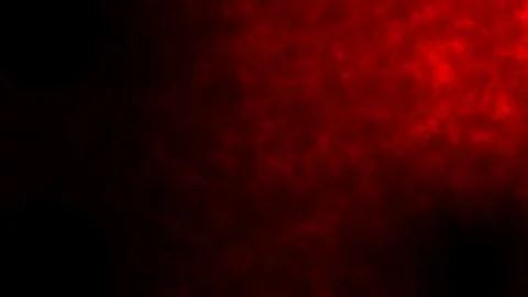 Abstract red particles wave sea with light digital background Stock Photos