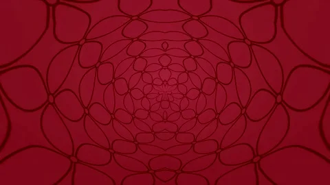 Abstract Red Pattern Stock Footage 289128874