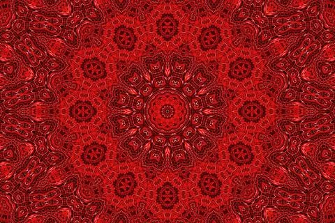 Abstract red pattern Red abstract ornamental background Copyright: xZoonar... Stock Photos