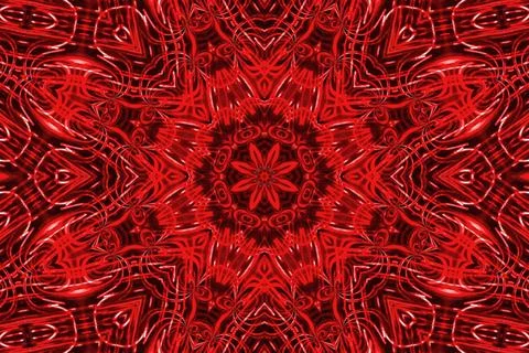 Abstract red pattern Red abstract ornamental background Copyright: xZoonar... Stock Photos