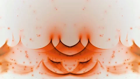 Abstract red patterns in motion, 3D animation Stock Footage 232633375