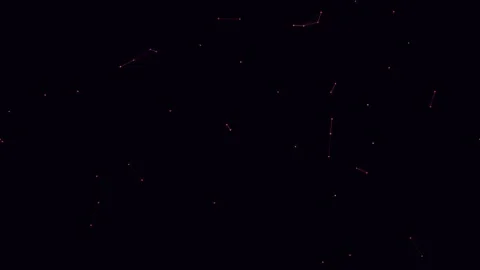 Abstract Red Plasma Web Network Animation Stock Footage 340986939