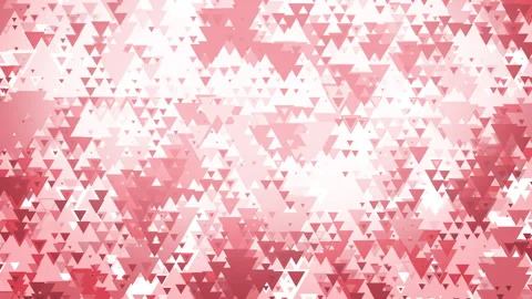 Abstract red polygon background made up of overlapping triangles Video stock 280502325