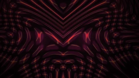Abstract Red Purple Wavy Grid Pattern Pulsing Dynamically as a Motion Backg.. Stock Footage 343690331
