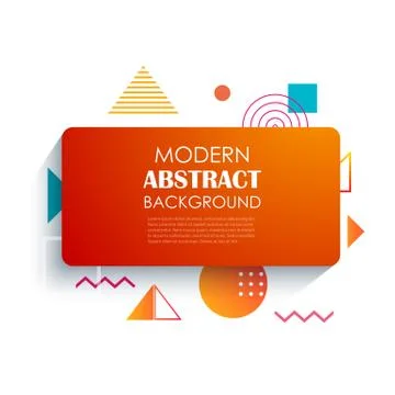 Abstract red rectangle geometric pattern design and background. Use for moder Stockillustratie