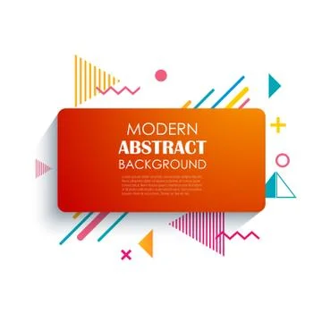 Abstract red rectangle geometric pattern design and background. Use for moder イラスト素材