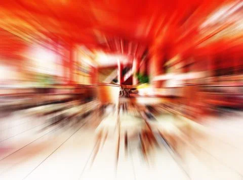 Abstract red restaurant Stock Photos