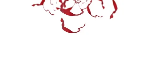 Abstract Red Ribbon Stock Footage ~ Royalty Free Stock Videos | Pond5