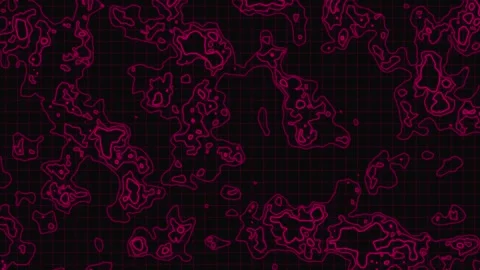 Abstract Red scribble background motion graphic Video stock 277339494