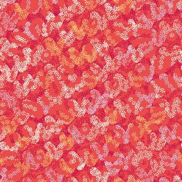 Abstract red seamless vector textured pattern Stock Illustration