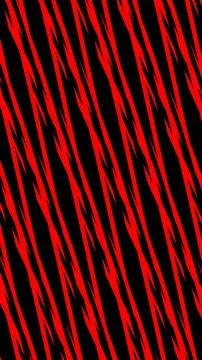 Abstract Red Serrated Diagonal Lines Pattern Stock Illustration