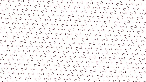 Abstract Red Shapes Pattern on White Background Stock Footage 301686517