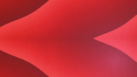 Abstract Red Shapes in Smooth Gradient Setting Stock Footage 327605132
