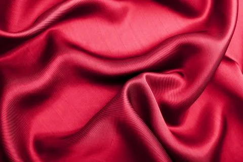 Abstract red silk background Stock Photos