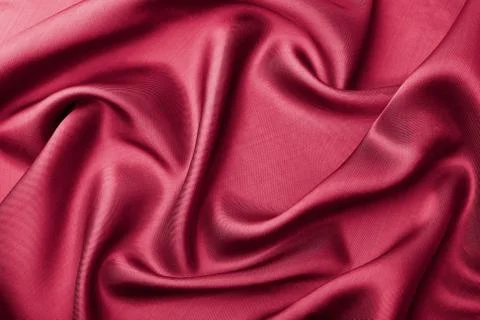 Abstract red silk background Stock Photos