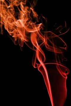 Abstract red smoke background Stock Photos