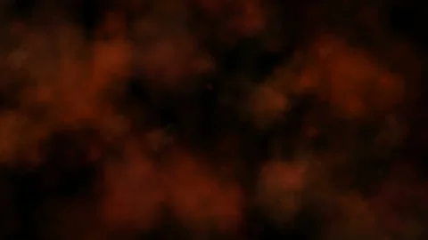 Abstract Red Smoke Like Cloud Wave Effect On Black Background, Flowing Vidéo 106851799