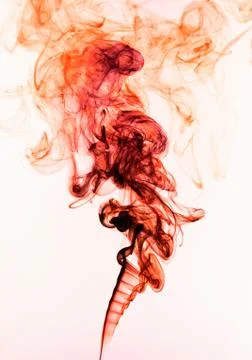 Abstract red smoke Stock Photos