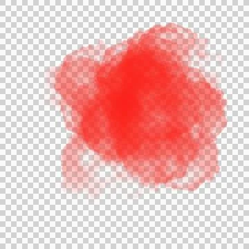 Abstract Red Smoke Foto stock