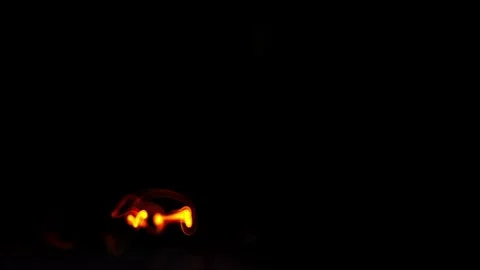 Abstract red smoke wisps moving mysteriously in darkness Stock Footage 337001541