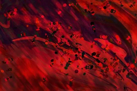 Abstract red soft artistic texture background. Colors, soft shapes, pattern.. Stock Illustration