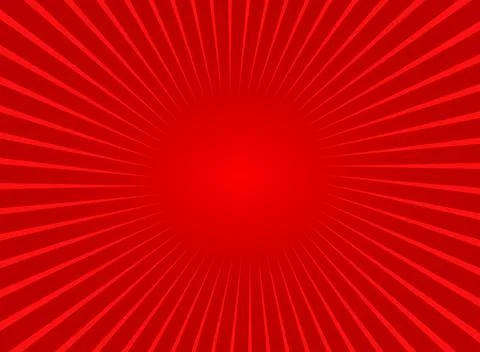 Abstract red sun rays background Stock Illustration