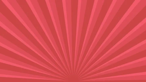 Abstract Red Sunburst Rotating Motion Graphic Background Stock Footage 204774660