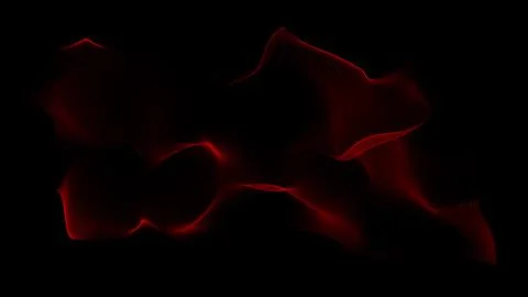 Abstract red swirl wave background. Flow liquid lines design element. 3D re.. 스톡 일러스트