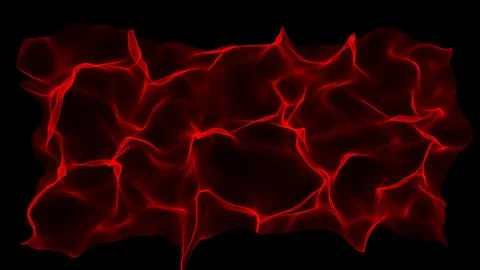 Abstract red swirl wave background. Flow liquid lines design element. 3D re.. 스톡 일러스트