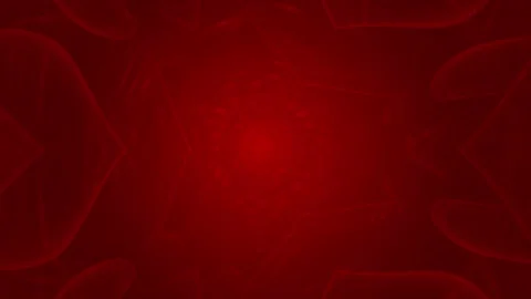 Abstract red swirling form with textured surface and geometric edges this Stock-Footage 334656317