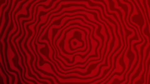 Abstract Red Swirling Pattern Background Image:  Intricate Design with Conc.. Video stock 293888248