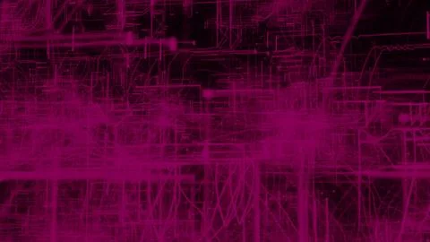 Abstract red technology background. Future technology abstract background. Stock Illustration