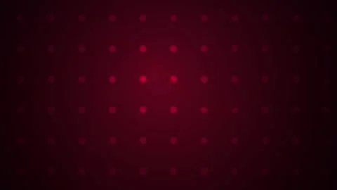 Abstract Red Technology Background with Moving Geometric Blocks and Grid Pa.. Stock Footage 343690305