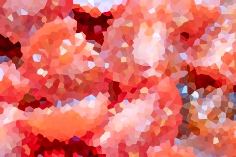 Abstract red tomato vegetable background Stock Illustration