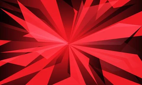 Abstract red tone polygon geometric design modern luxury background vector Stock Illustration