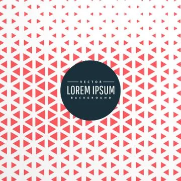 Abstract red triangle pattern backround in halftone style Stock Illustration