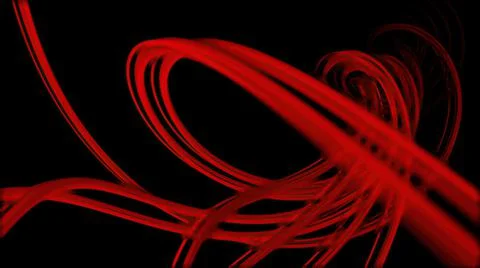 Abstract red twisted. Lines  Background. Stock Illustration