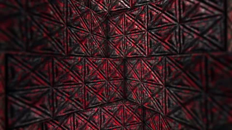 Abstract red warehouse. Seamless loop Stock Footage 47540102