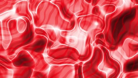 Abstract Red Water Caustic Animation with Flowing Light and Shadow Patterns Stock Footage 308631180